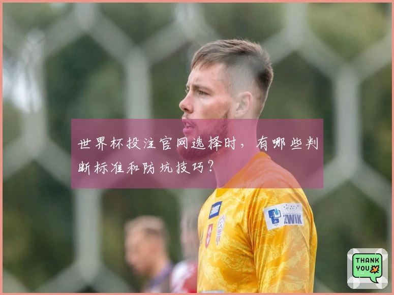 世界杯投注官网选择时，有哪些判断标准和防坑技巧？