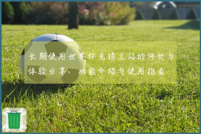 长期使用世界杯竞猜主站的评价与体验分享，功能介绍与使用指南