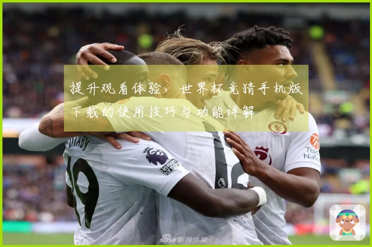 提升观看体验，世界杯竞猜手机版下载的使用技巧与功能详解